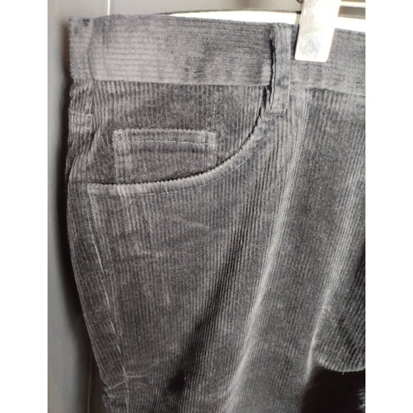 Snover Navy Corduroy Chino Pants Men's Size 44 Soft Thick Durable - Picture 5 of 11